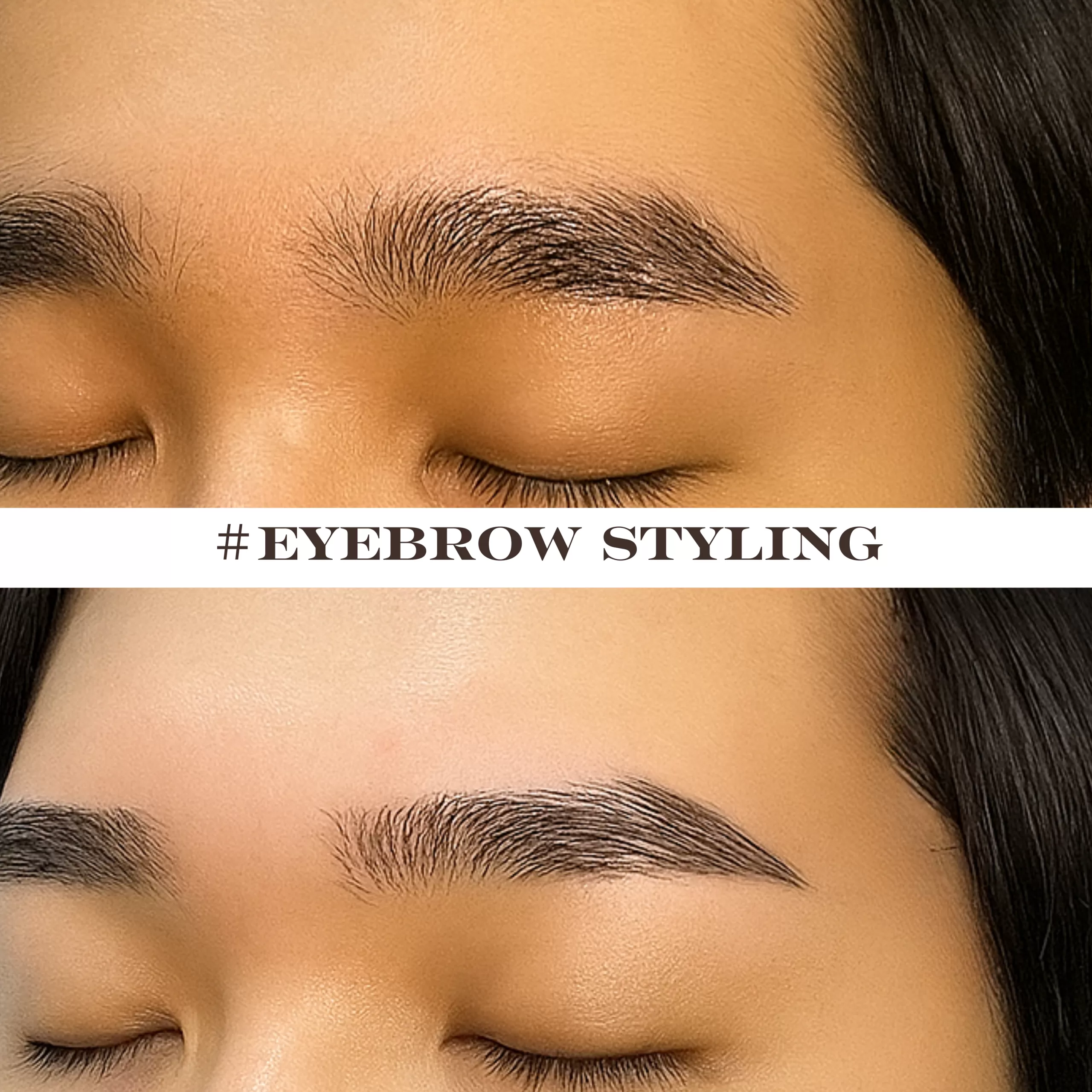 眉毛パーマ施術例